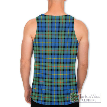 MacLeod of Harris Ancient Tartan Men's Tank Top with Family Crest DNA In Me Style