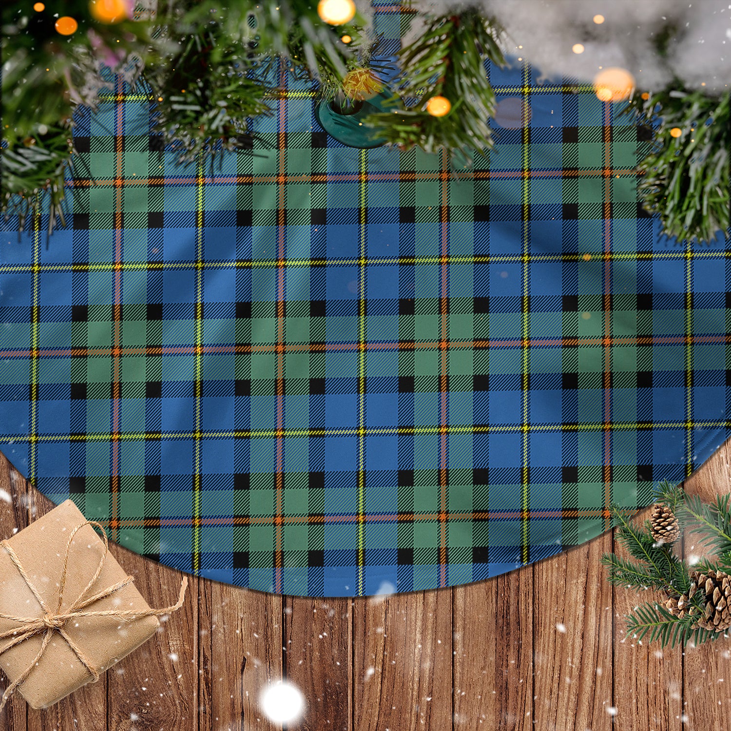 MacLeod of Harris Ancient Tartan Christmas Tree Skirt - Tartanvibesclothing