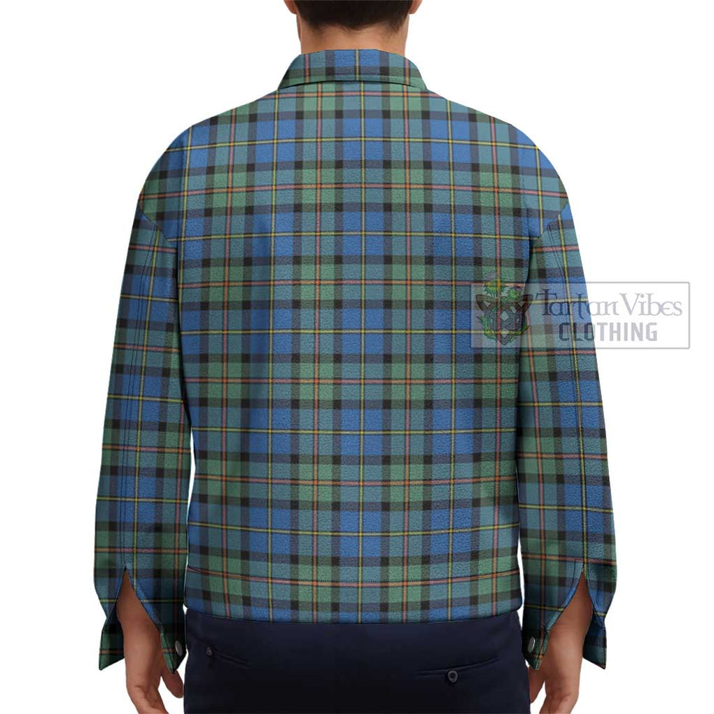 MacLeod of Harris Ancient Tartan Unisex Lapel Cotton Jacket - Tartan Vibes Clothing