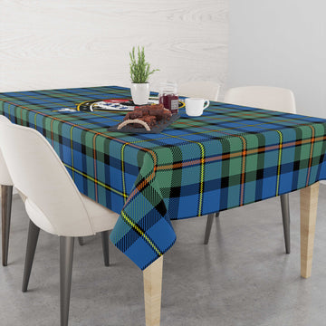 MacLeod of Harris Ancient Tartan Tablecloth with Family Crest