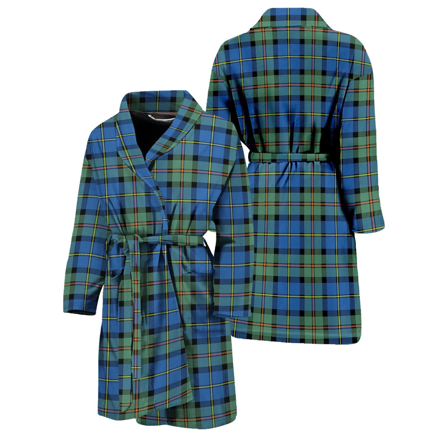 MacLeod of Harris Ancient Tartan Bathrobe Unisex M - Tartan Vibes Clothing