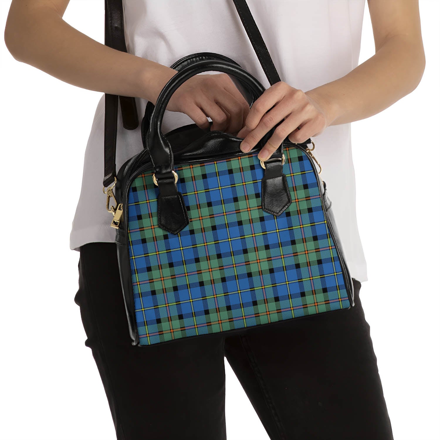 MacLeod of Harris Ancient Tartan Shoulder Handbags - Tartanvibesclothing