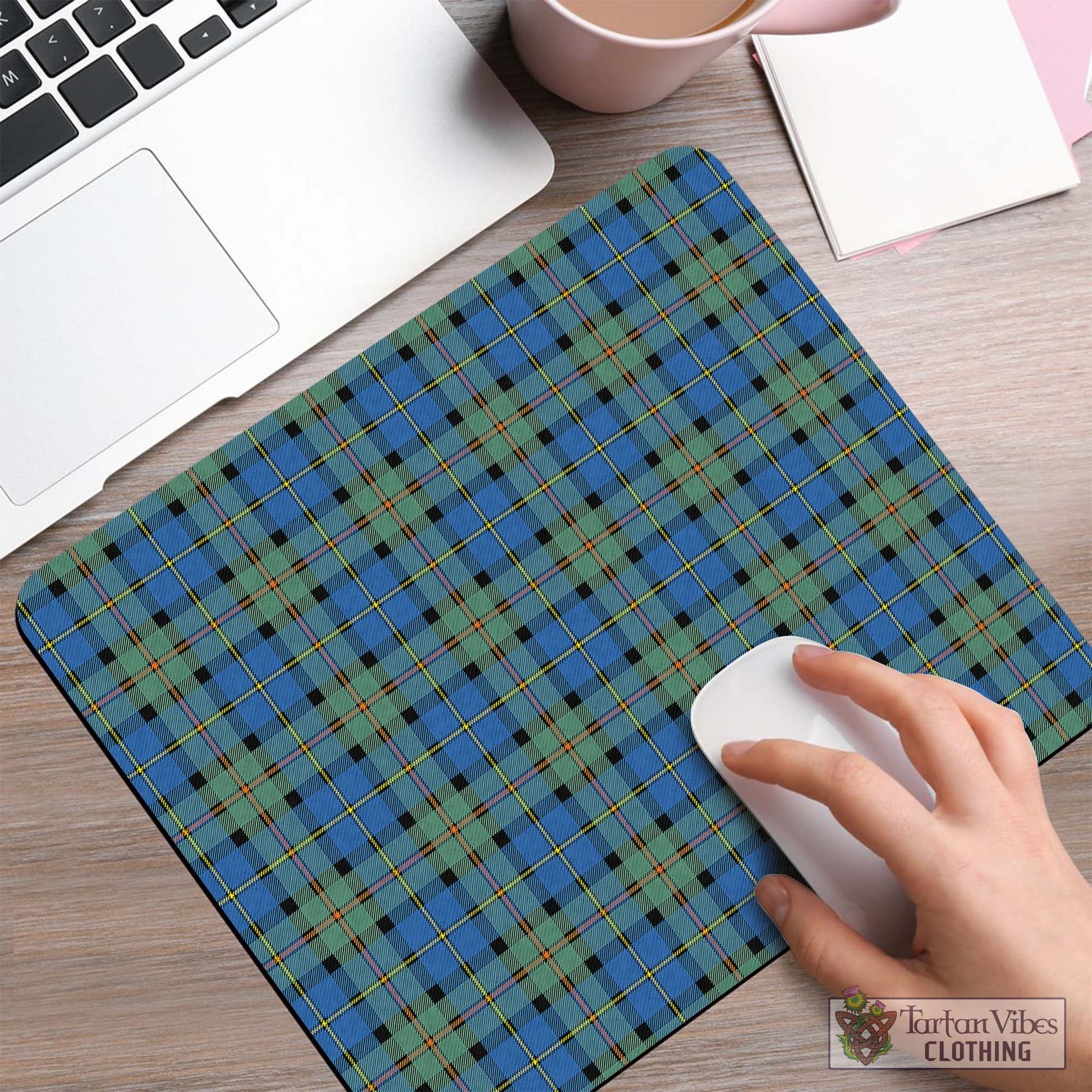 Tartan Vibes Clothing MacLeod of Harris Ancient Tartan Mouse Pad