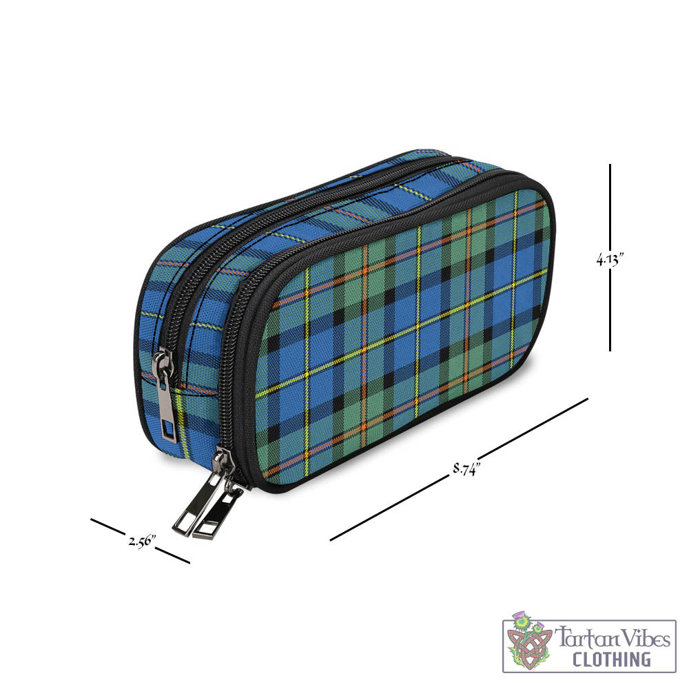 Tartan Vibes Clothing MacLeod of Harris Ancient Tartan Pen and Pencil Case