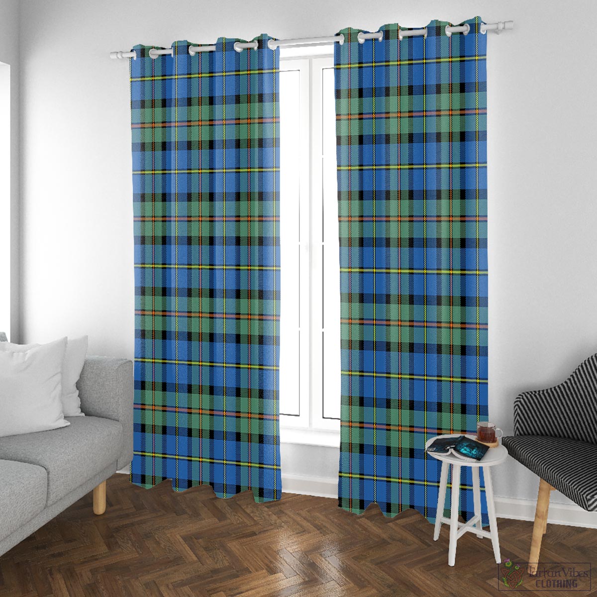 MacLeod of Harris Ancient Tartan Window Curtain