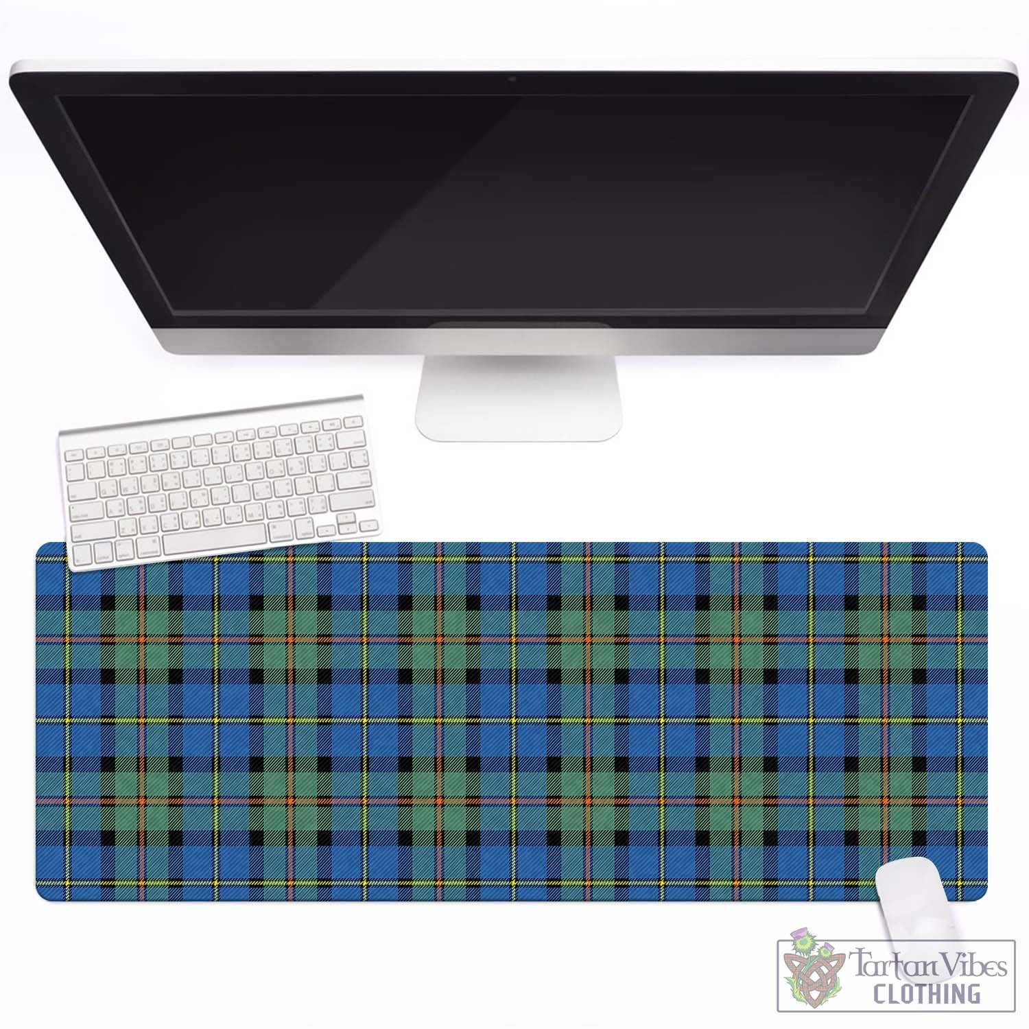 Tartan Vibes Clothing MacLeod of Harris Ancient Tartan Mouse Pad