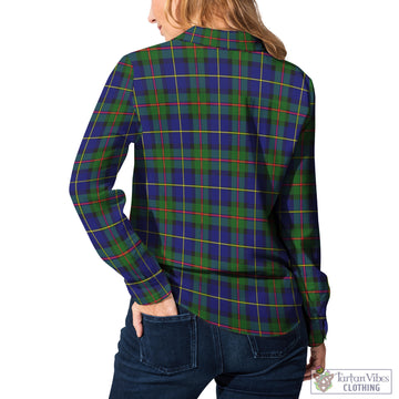 MacLeod of Harris Modern Tartan Women's Casual Shirt