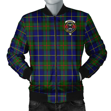 MacLeod of Harris Modern Tartan Bomber Jacket with Family Crest