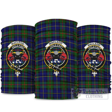 MacLeod of Harris Modern Tartan Neck Gaiters, Tartan Bandanas, Tartan Head Band with Family Crest