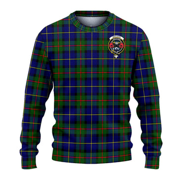 MacLeod of Harris Modern Tartan Ugly Sweater with Family Crest