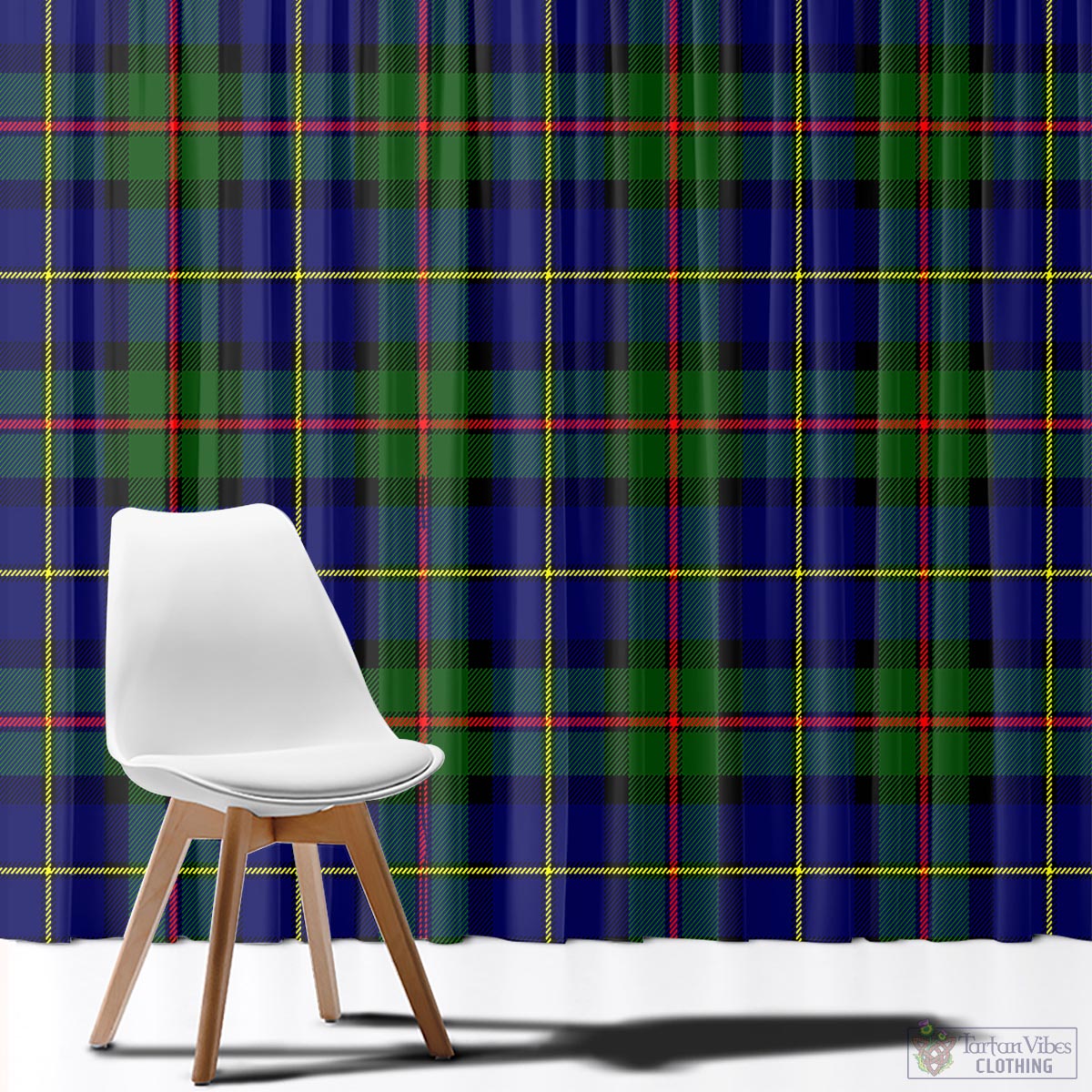 MacLeod of Harris Modern Tartan Window Curtain