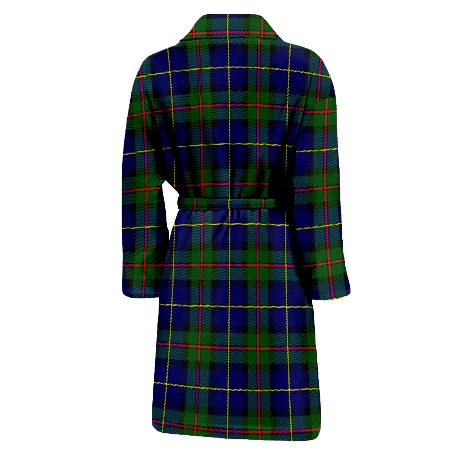 MacLeod of Harris Modern Tartan Bathrobe with Family Crest - Tartan Vibes Clothing