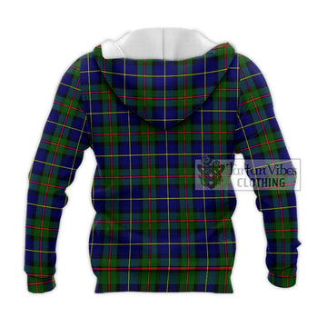 MacLeod of Harris Modern Tartan Knitted Hoodie with Family Crest DNA In Me Style