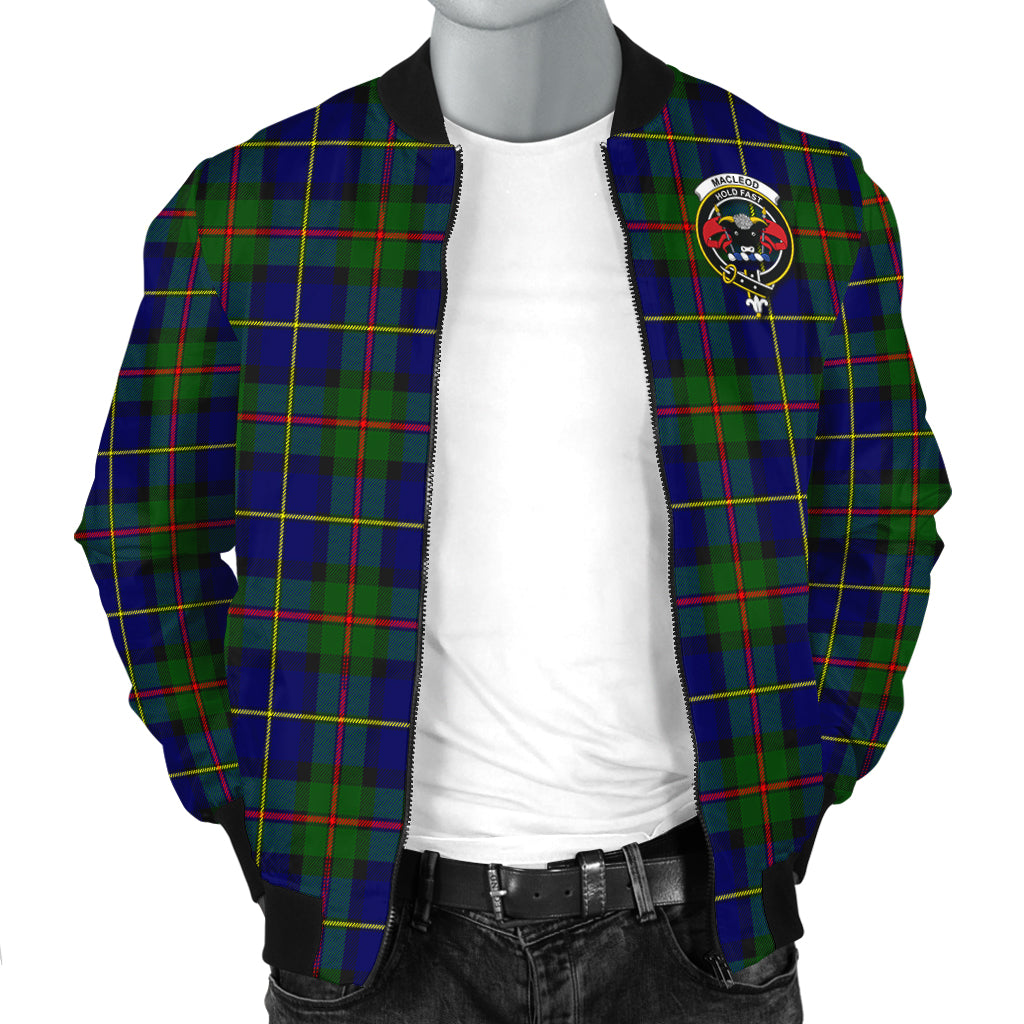 macleod-of-harris-modern-tartan-bomber-jacket-with-family-crest