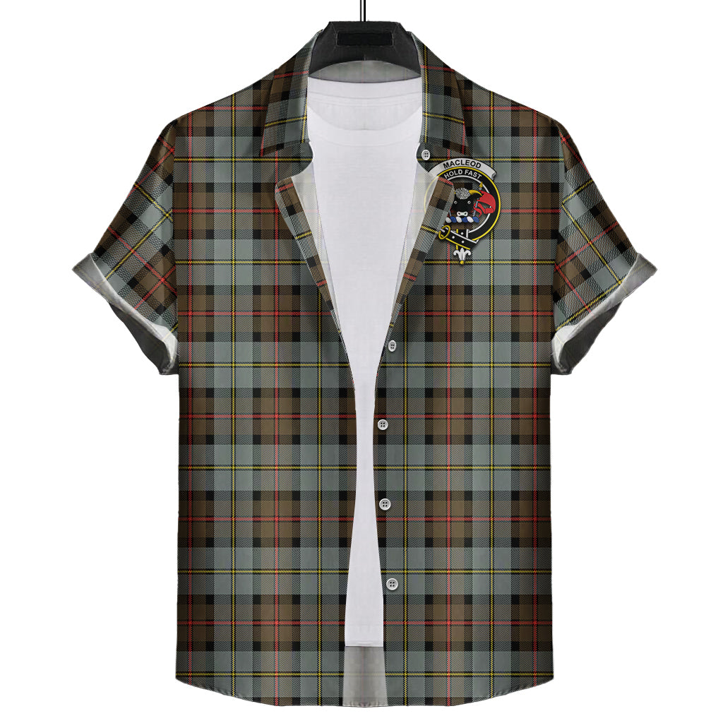 macleod-of-harris-weathered-tartan-short-sleeve-button-down-shirt-with-family-crest