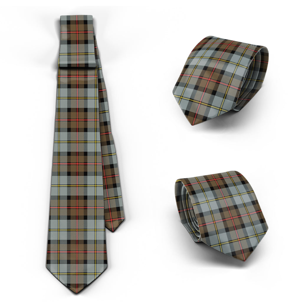 MacLeod of Harris Weathered Tartan Classic Necktie Necktie One Size - Tartan Vibes Clothing