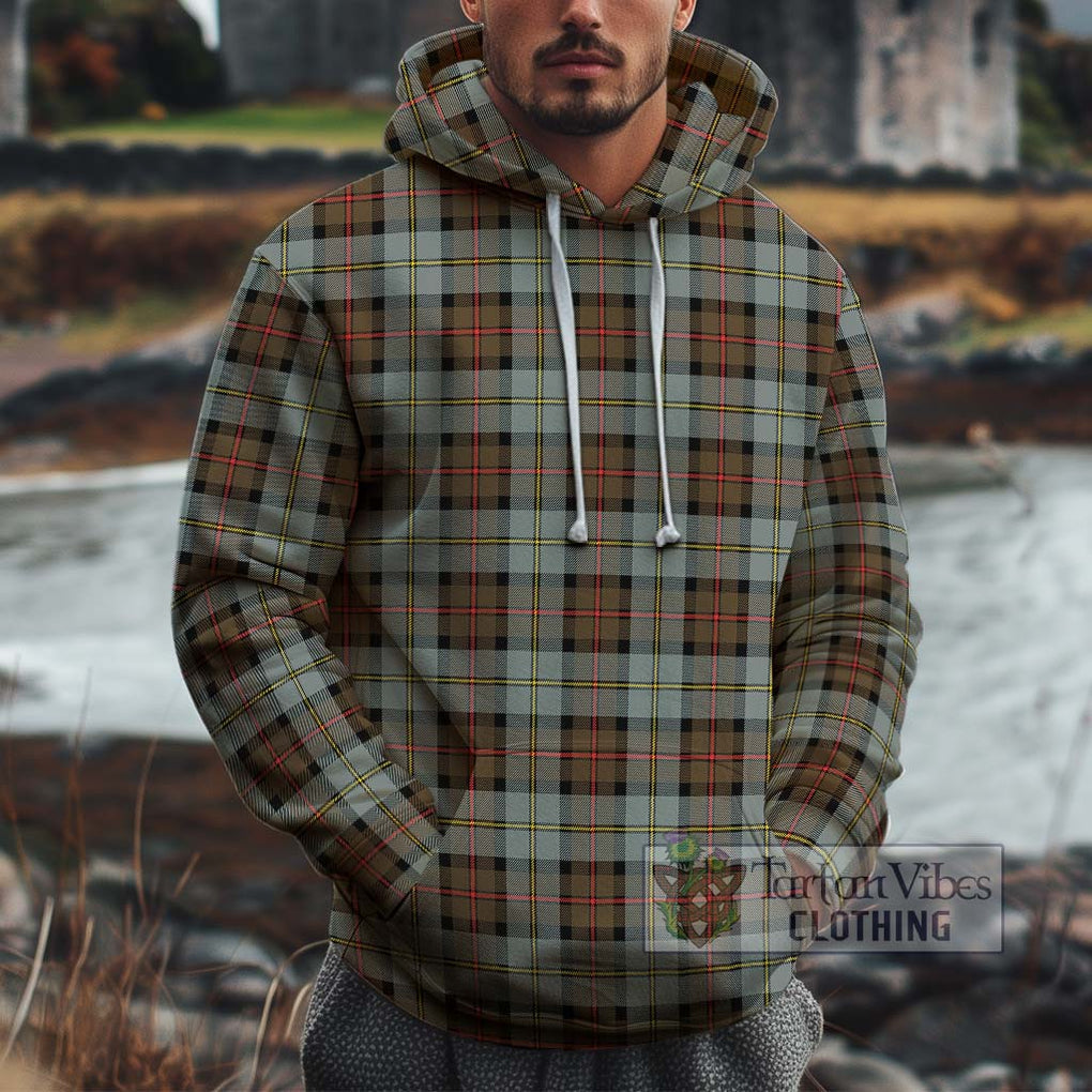 MacLeod of Harris Weathered Tartan Cotton Hoodie Pullover Hoodie XS - Tartan Vibes Clothing