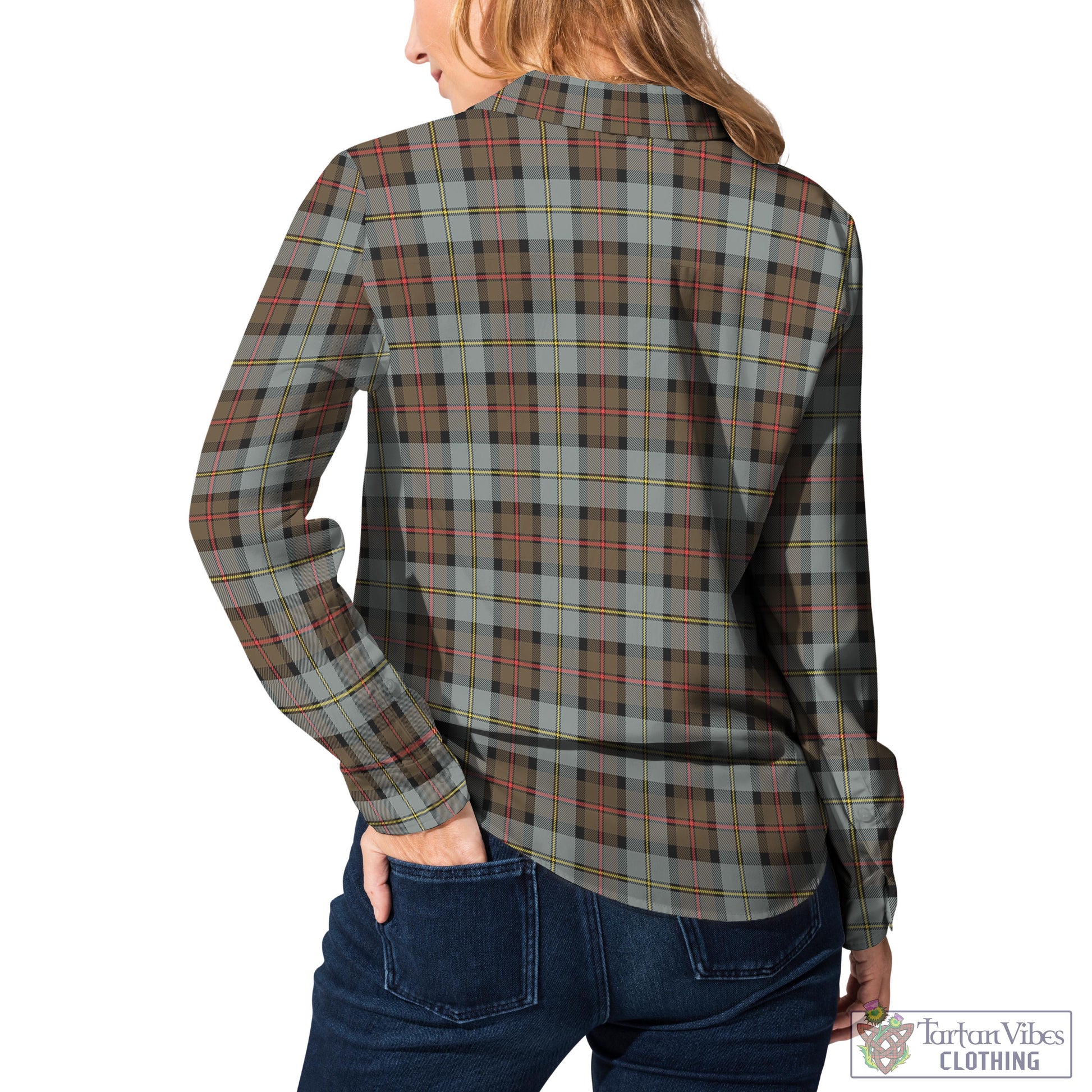 MacLeod of Harris Weathered Tartan Womens Casual Shirt