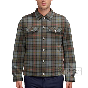 MacLeod of Harris Weathered Tartan Unisex Lapel Cotton Jacket