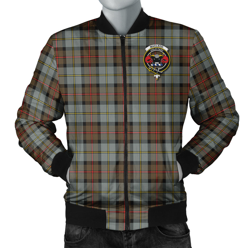 macleod-of-harris-weathered-tartan-bomber-jacket-with-family-crest