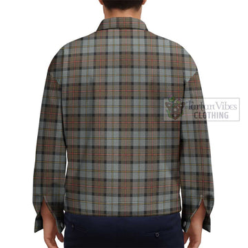 MacLeod of Harris Weathered Tartan Unisex Lapel Cotton Jacket