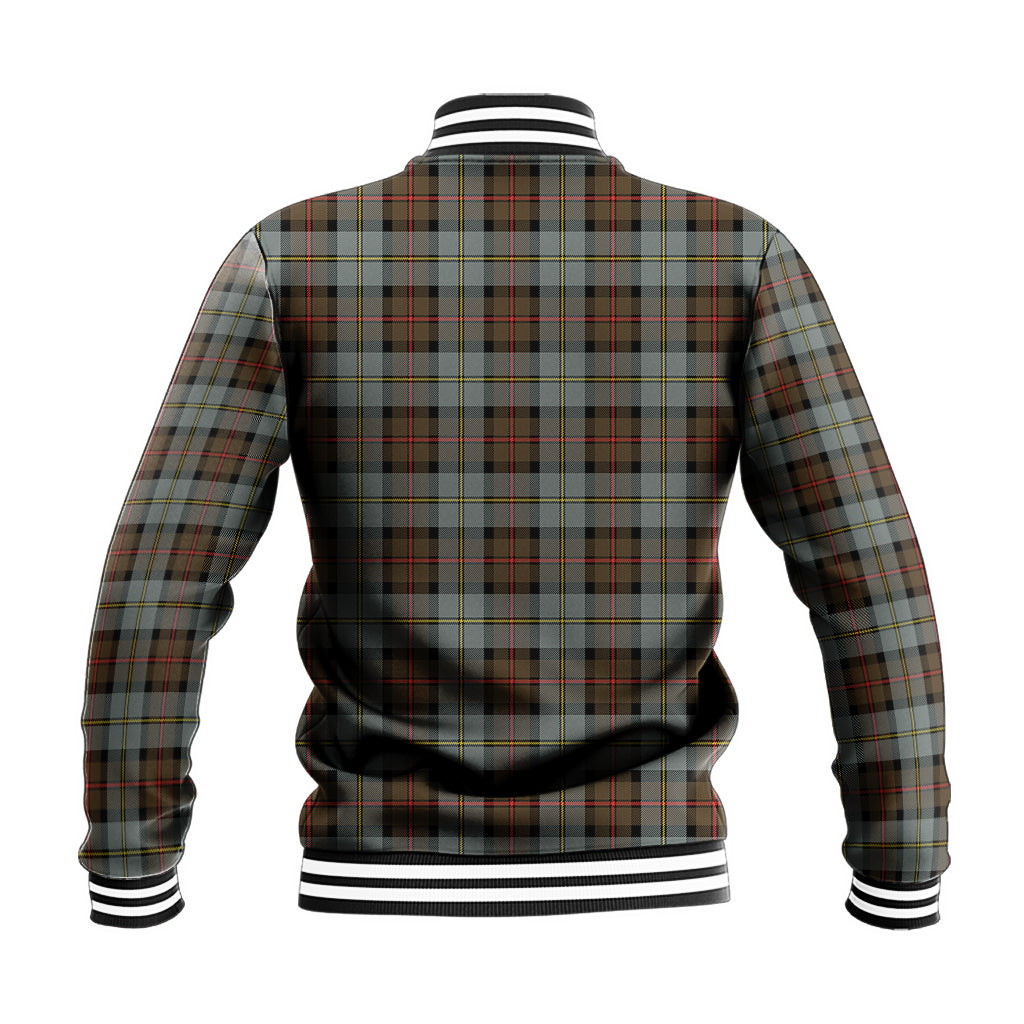 MacLeod of Harris Weathered Tartan Baseball Jacket with Family Crest - Tartan Vibes Clothing