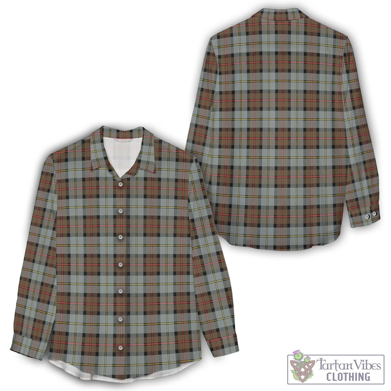 MacLeod of Harris Weathered Tartan Womens Casual Shirt