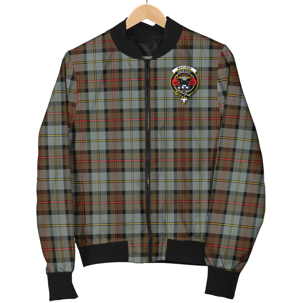 macleod-of-harris-weathered-tartan-bomber-jacket-with-family-crest