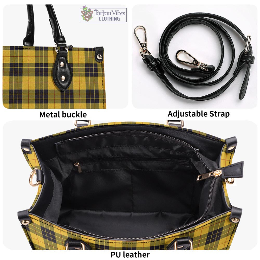 Tartan Vibes Clothing MacLeod of Lewis Ancient Tartan Luxury Leather Handbags