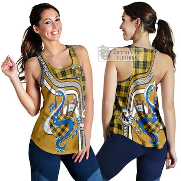 MacLeod of Lewis Ancient Tartan Women's Racerback Tanks with Epic Bagpipe Style