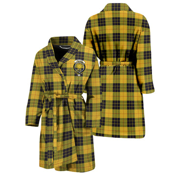 MacLeod of Lewis Ancient Tartan Bathrobe with Family Crest