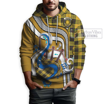 MacLeod of Lewis Ancient Tartan Hoodie with Epic Bagpipe Style