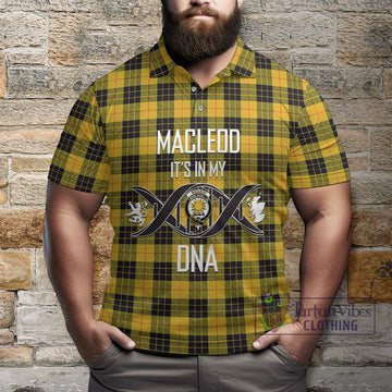 MacLeod of Lewis Ancient Tartan Polo Shirt with Family Crest DNA In Me Style