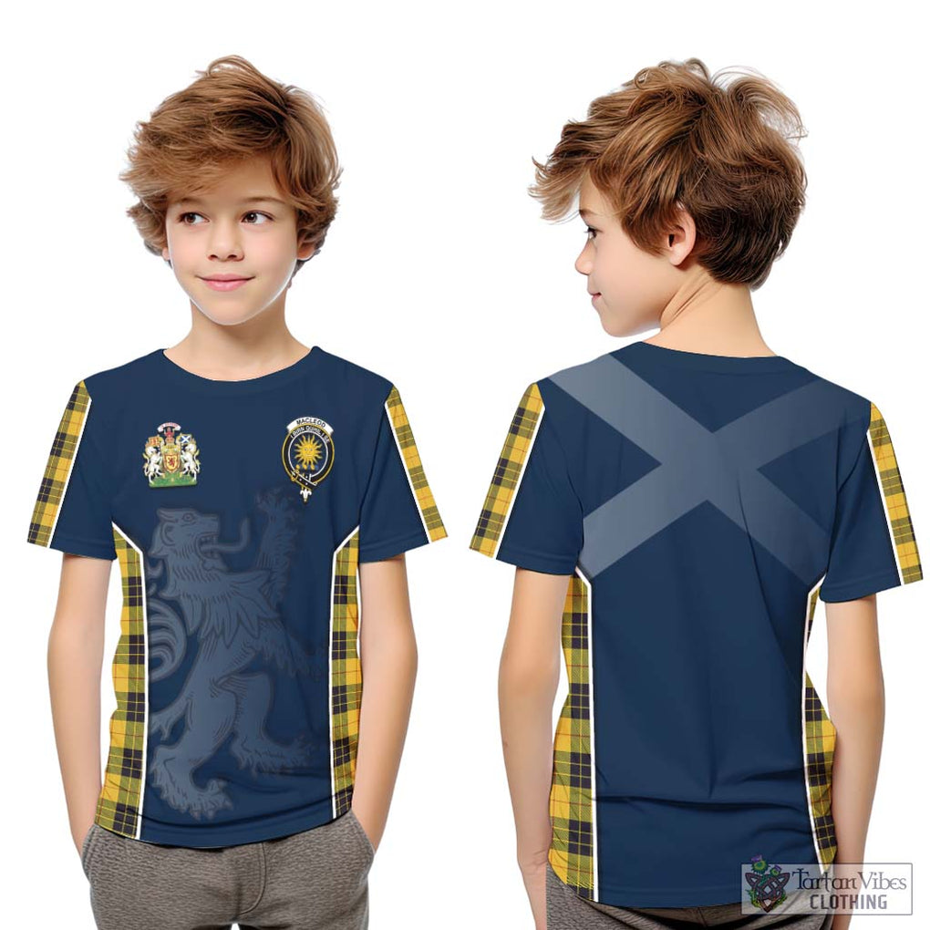 MacLeod of Lewis Ancient Tartan Kid T-Shirt with Family Crest and Lion Rampant Vibes Sport Style Youth XL Size14 - Tartan Vibes Clothing