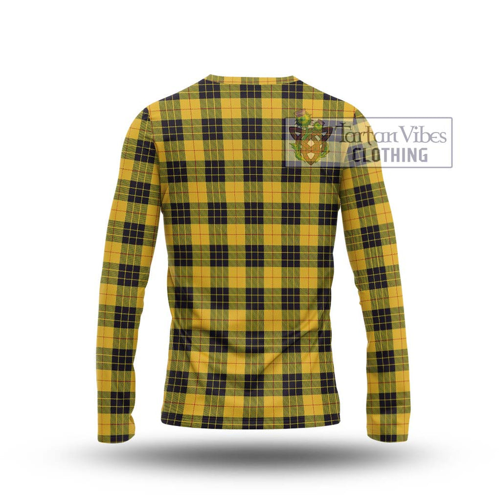 MacLeod of Lewis Ancient Tartan Long Sleeve T-Shirt with Family Crest DNA In Me Style - Tartanvibesclothing Shop