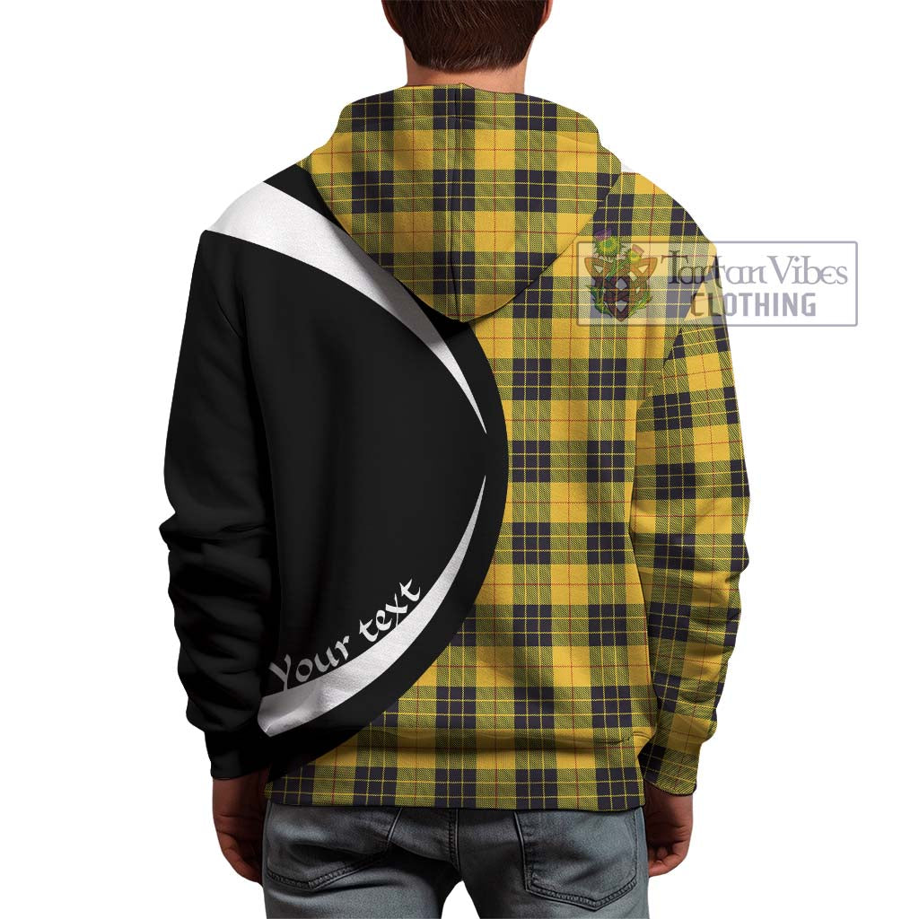 MacLeod of Lewis Ancient Tartan Hoodie with Family Crest Circle Style - Tartan Vibes Clothing