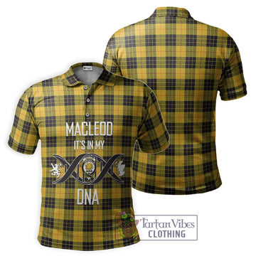 MacLeod of Lewis Ancient Tartan Polo Shirt with Family Crest DNA In Me Style