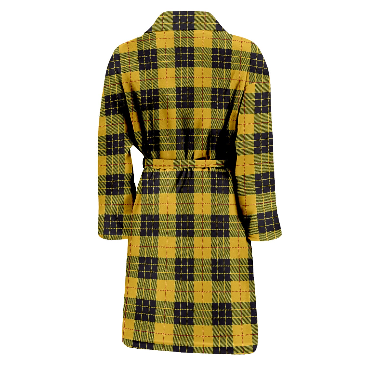 MacLeod of Lewis Ancient Tartan Bathrobe with Family Crest - Tartan Vibes Clothing