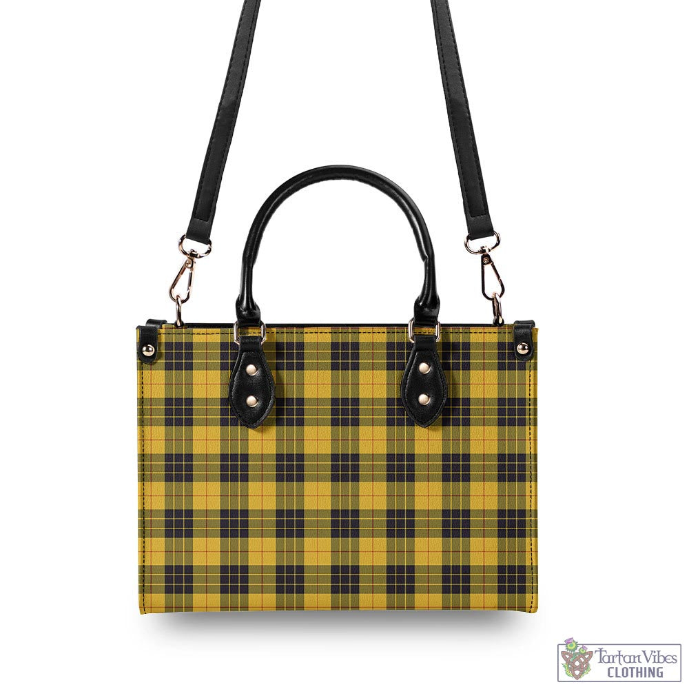 Tartan Vibes Clothing MacLeod of Lewis Ancient Tartan Luxury Leather Handbags