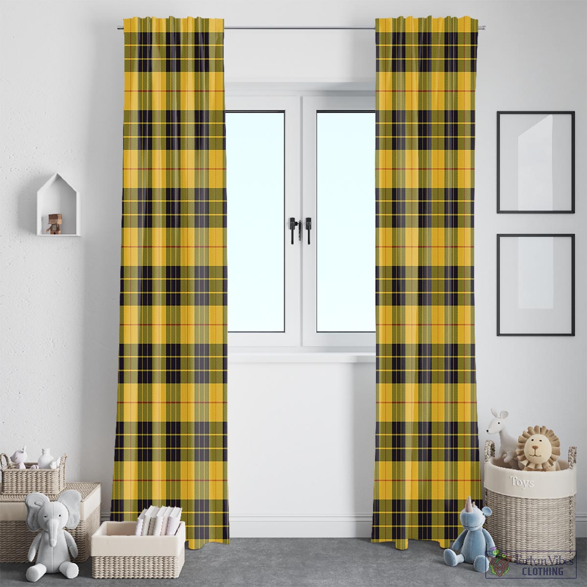 MacLeod of Lewis Ancient Tartan Window Curtain