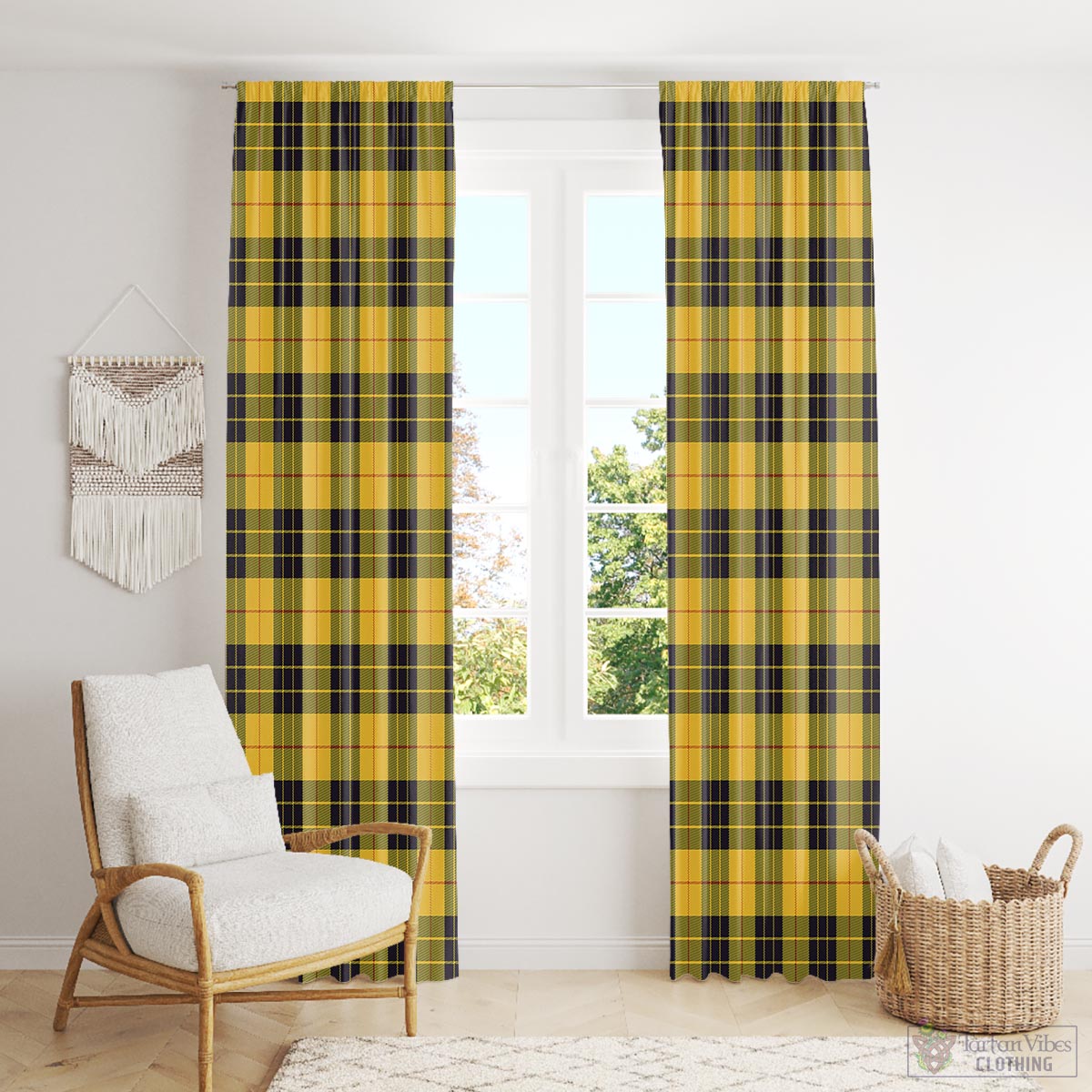 MacLeod of Lewis Ancient Tartan Window Curtain