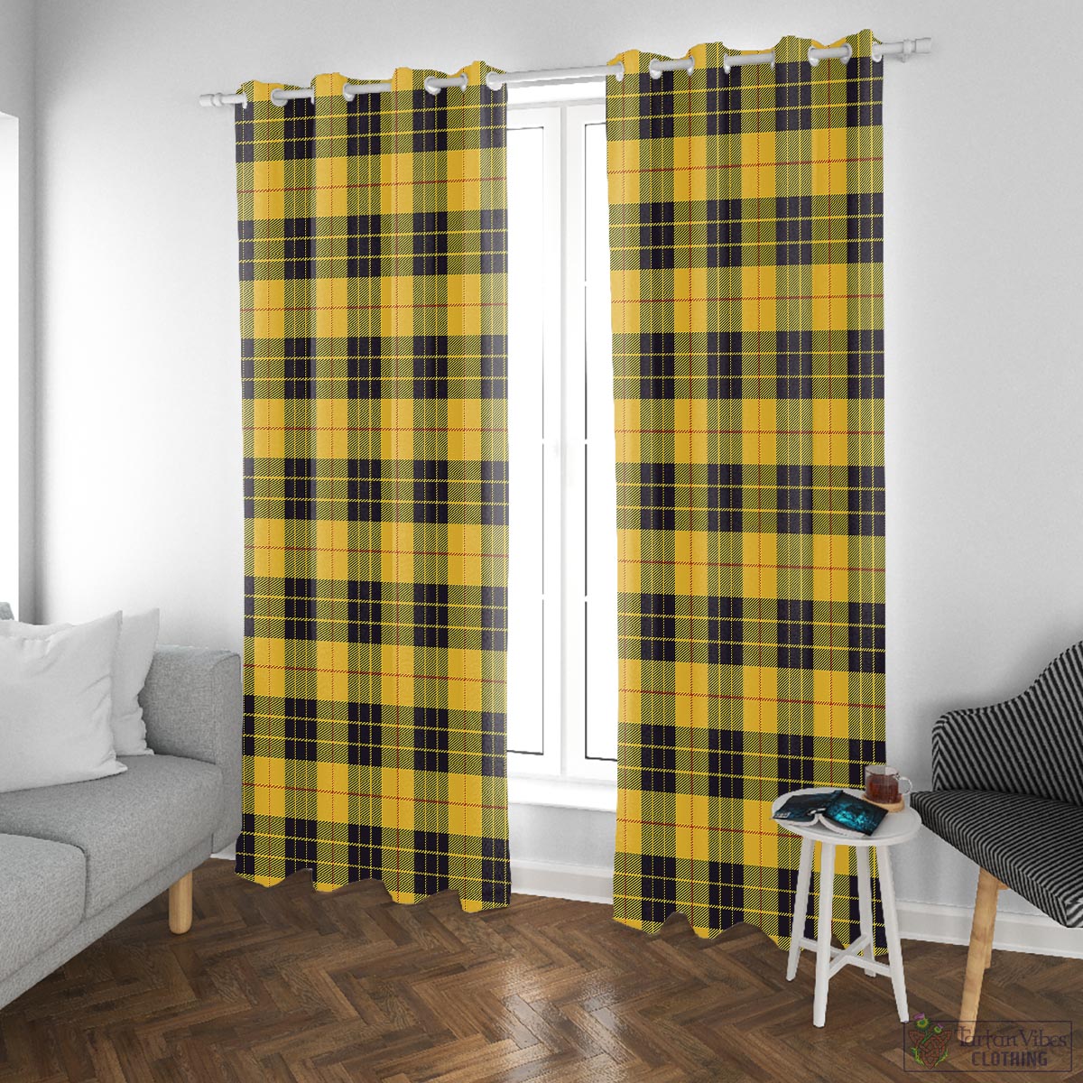 MacLeod of Lewis Ancient Tartan Window Curtain