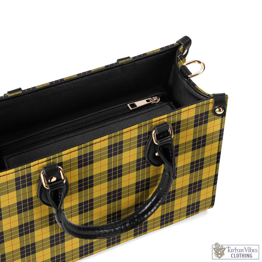 Tartan Vibes Clothing MacLeod of Lewis Ancient Tartan Luxury Leather Handbags