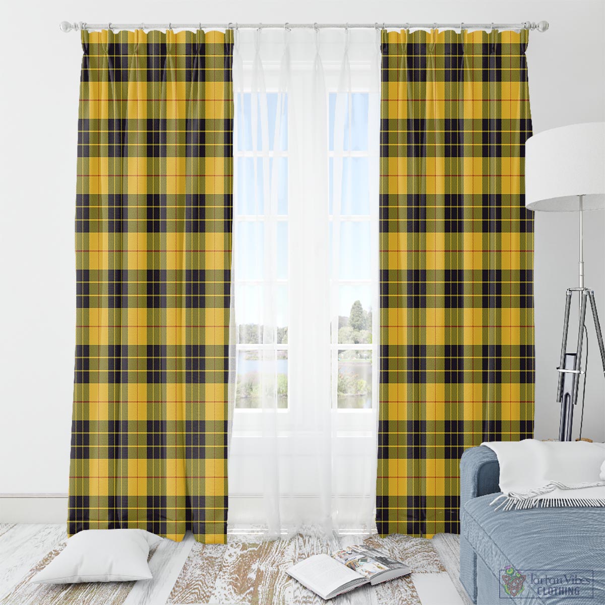 MacLeod of Lewis Ancient Tartan Window Curtain