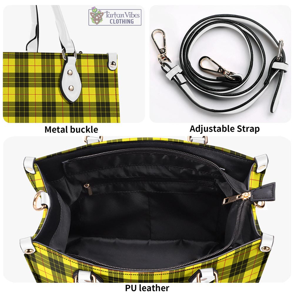 Tartan Vibes Clothing MacLeod of Lewis Modern Tartan Luxury Leather Handbags