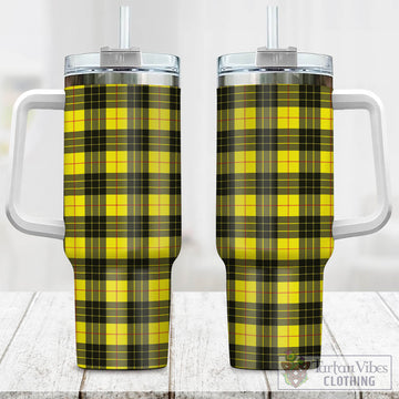 MacLeod (McLeod) Tartan Tumbler with Handle One Size 40 OZ - Tartan Vibes Clothing