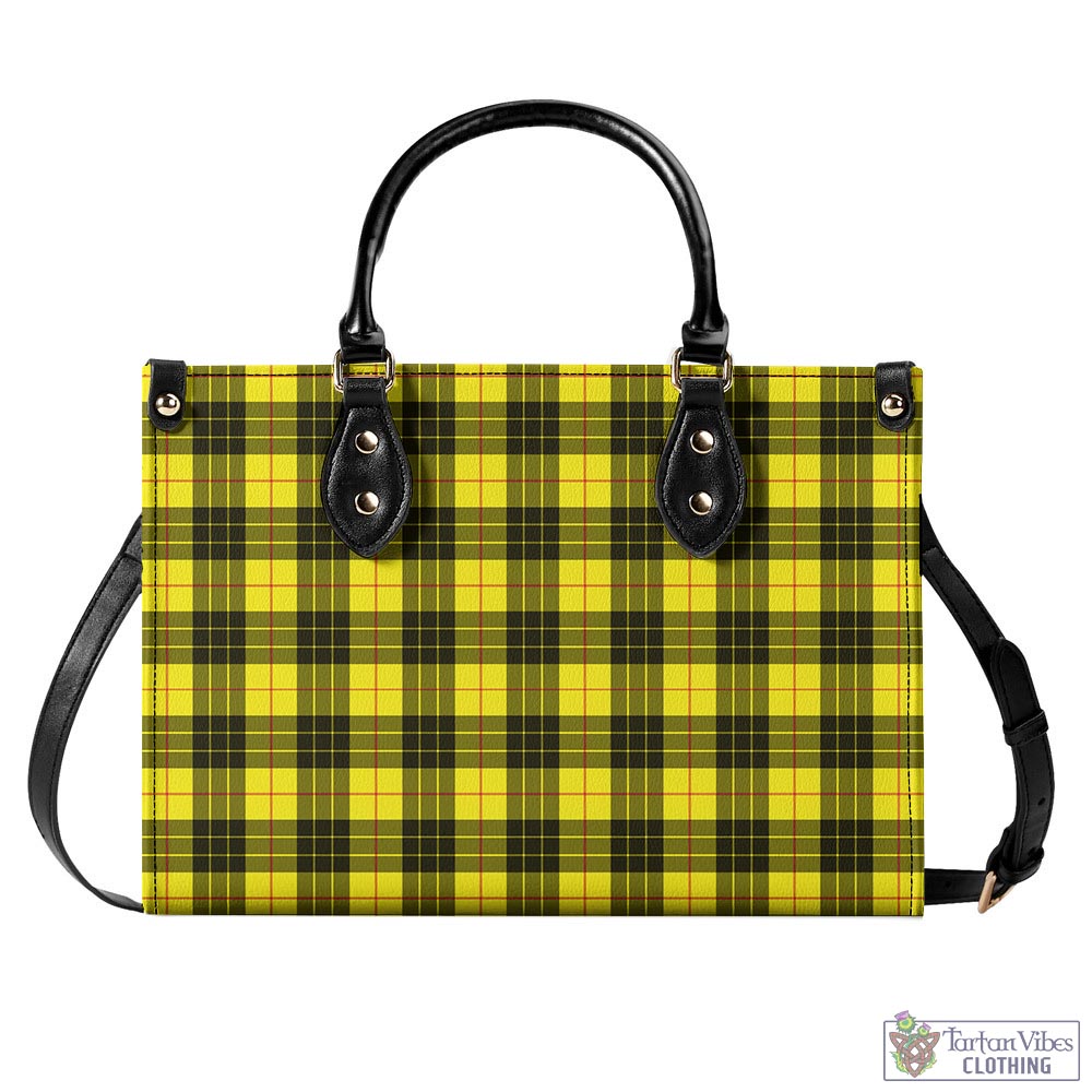 Tartan Vibes Clothing MacLeod of Lewis Modern Tartan Luxury Leather Handbags