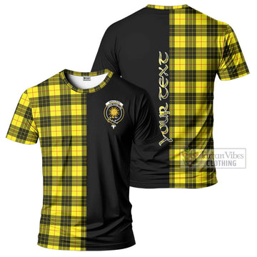 MacLeod (McLeod) Tartan T-Shirt with Family Crest and Half Of Me Style