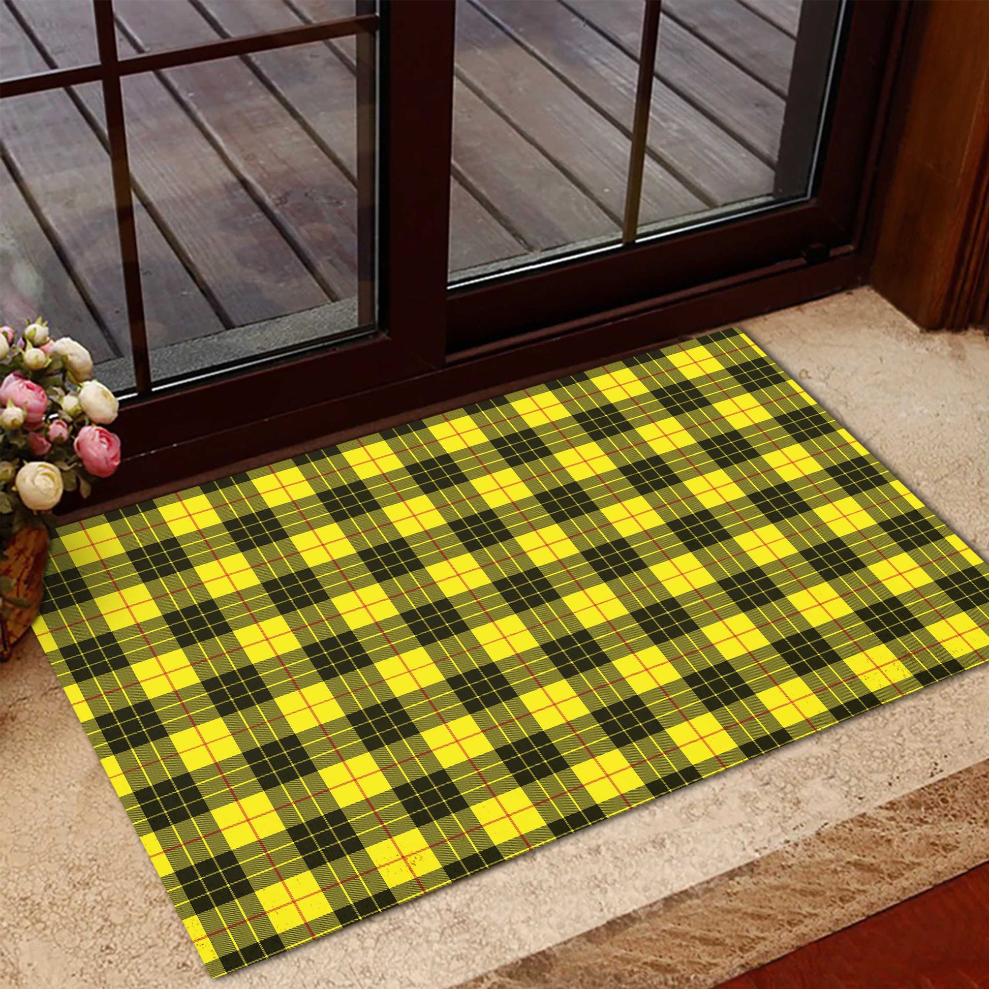 MacLeod of Lewis Modern Tartan Door Mat - Tartanvibesclothing