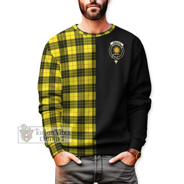 MacLeod (McLeod) Tartan Sweatshirt with Family Crest and Half Of Me Style